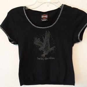 Harley Davidson ladies small 100%cotton tee